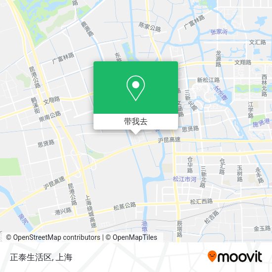 正泰生活区地图
