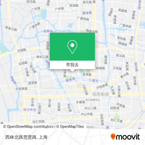 西林北路思贤路地图