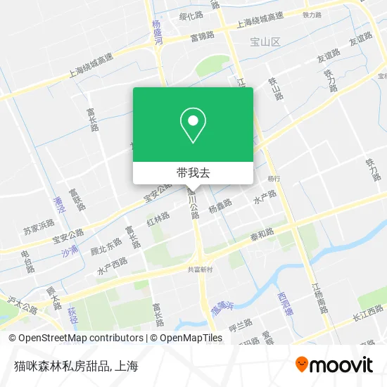 猫咪森林私房甜品地图