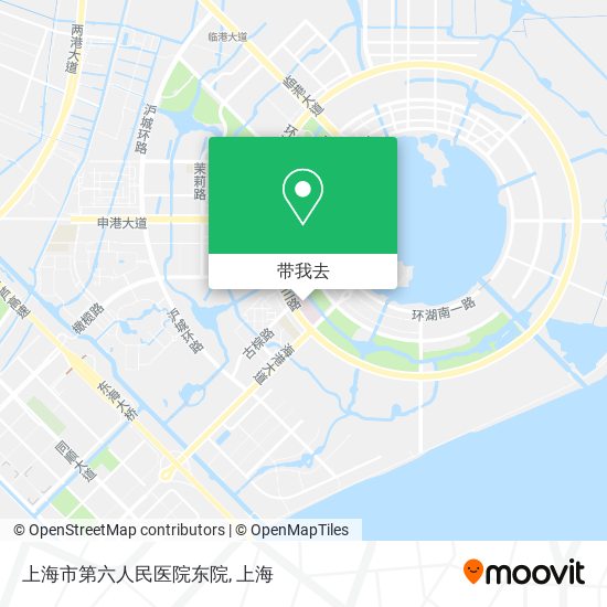 上海市第六人民医院东院地图