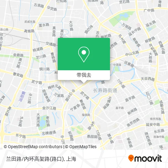 兰田路/内环高架路(路口)地图