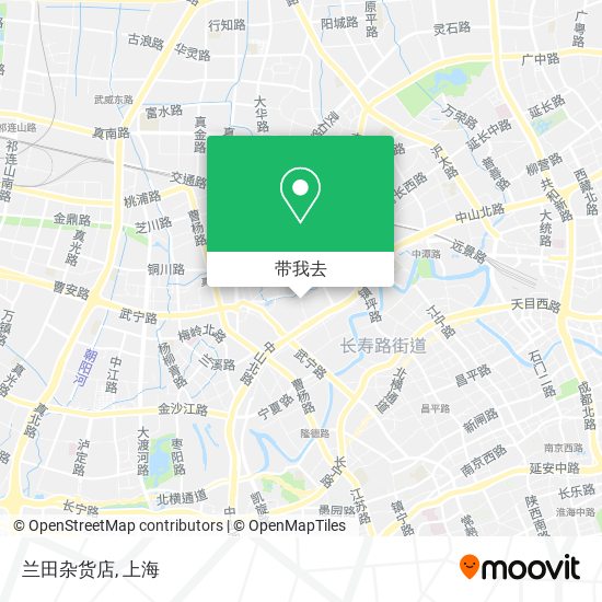 兰田杂货店地图