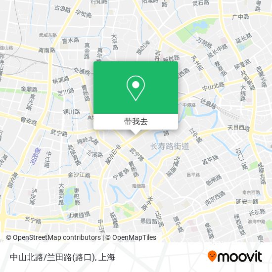 中山北路/兰田路(路口)地图
