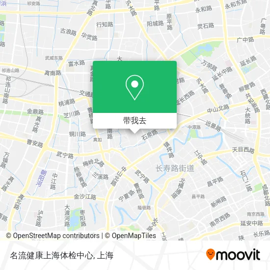 名流健康上海体检中心地图