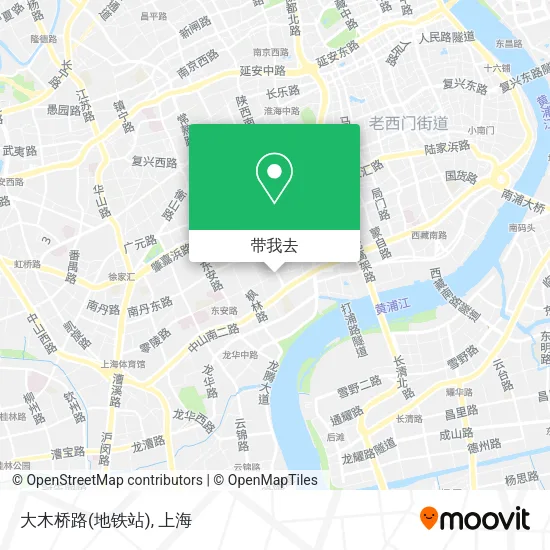 大木桥路(地铁站)地图
