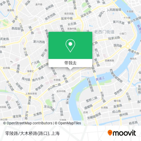 零陵路/大木桥路(路口)地图