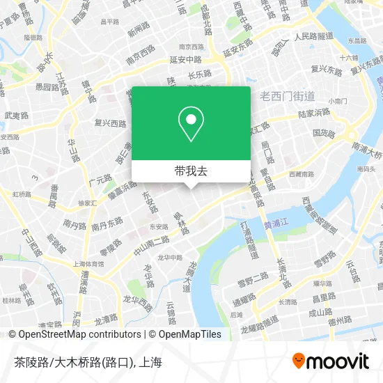 茶陵路/大木桥路(路口)地图