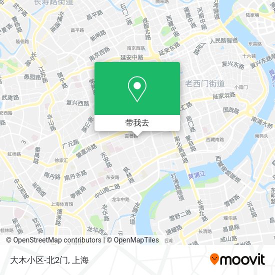 大木小区-北2门地图