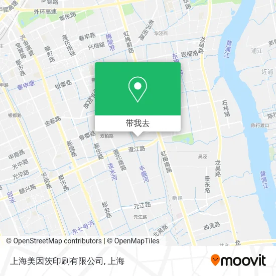上海美因茨印刷有限公司地图
