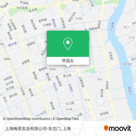 上海梅美实业有限公司-东北门地图