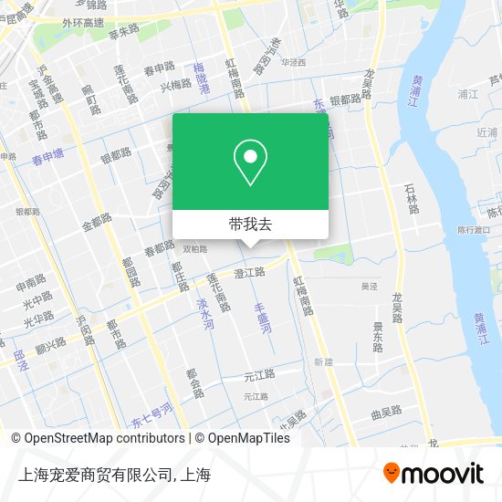 上海宠爱商贸有限公司地图