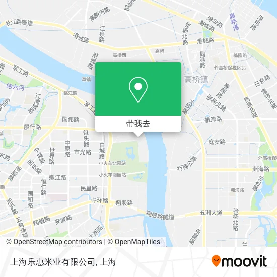 上海乐惠米业有限公司地图
