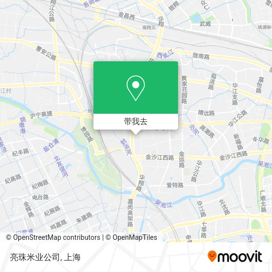 亮珠米业公司地图