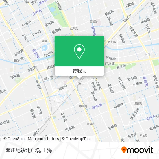 莘庄地铁北广场地图