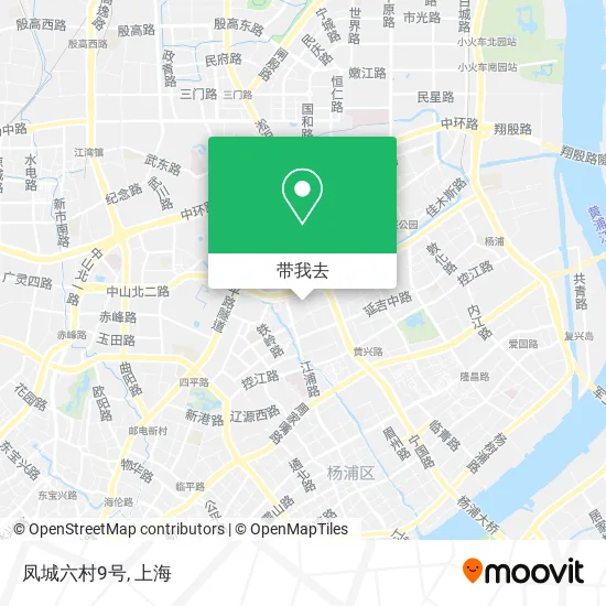凤城六村9号地图
