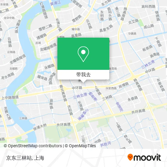 京东三林站地图