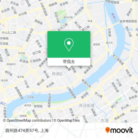 眉州路474弄57号地图