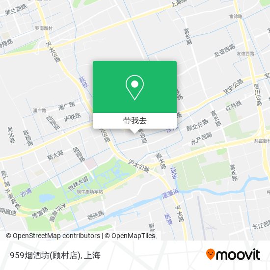 959烟酒坊(顾村店)地图