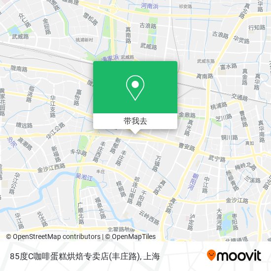 85度C咖啡蛋糕烘焙专卖店(丰庄路)地图