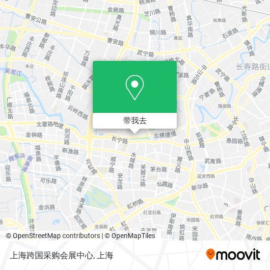 上海跨国采购会展中心地图
