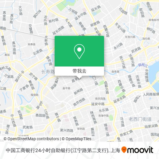 中国工商银行24小时自助银行(江宁路第二支行)地图