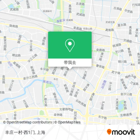 丰庄一村-西1门地图