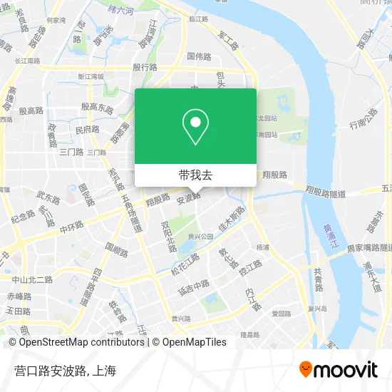 营口路安波路地图