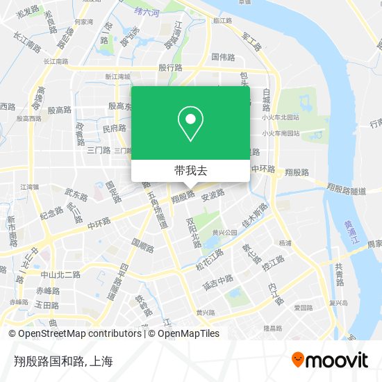 翔殷路国和路地图
