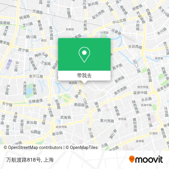 万航渡路818号地图