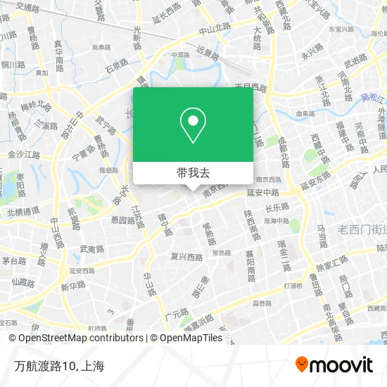 万航渡路10地图