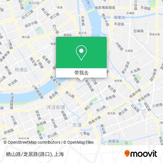 栖山路/龙居路(路口)地图