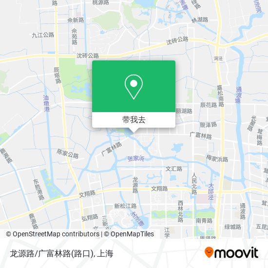 龙源路/广富林路(路口)地图