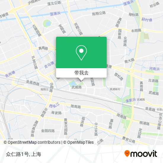 众仁路1号地图