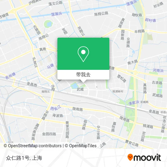 众仁路1号地图