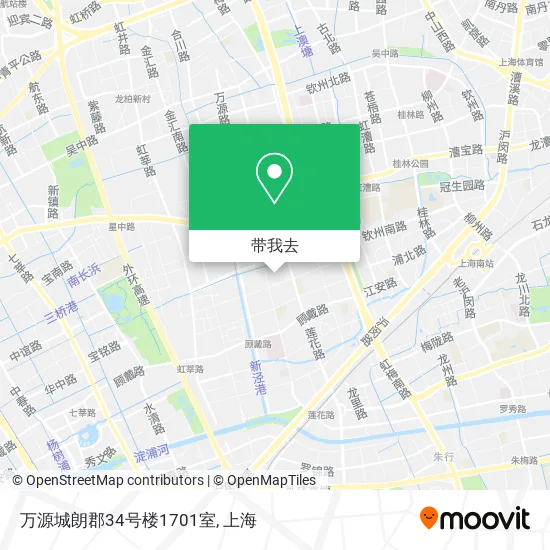 万源城朗郡34号楼1701室地图
