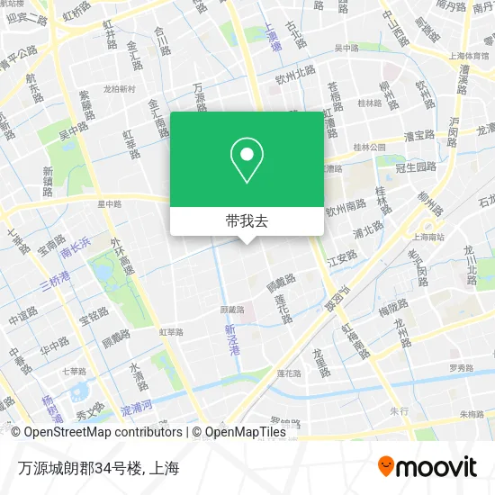 万源城朗郡34号楼地图