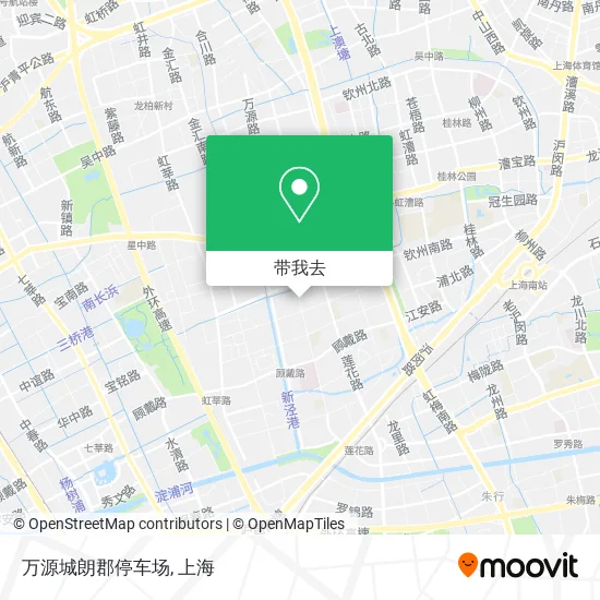 万源城朗郡停车场地图