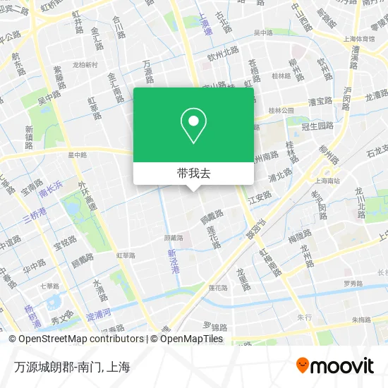 万源城朗郡-南门地图