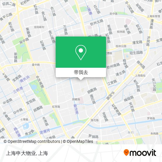 上海申大物业地图