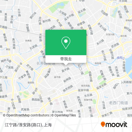 江宁路/淮安路(路口)地图