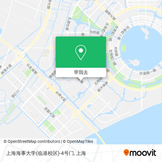 上海海事大学(临港校区)-4号门地图