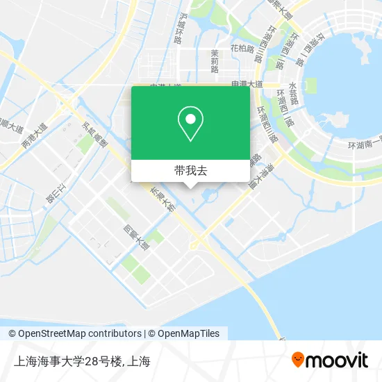 上海海事大学28号楼地图