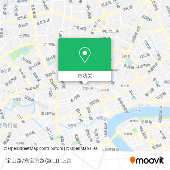 宝山路/东宝兴路(路口)地图