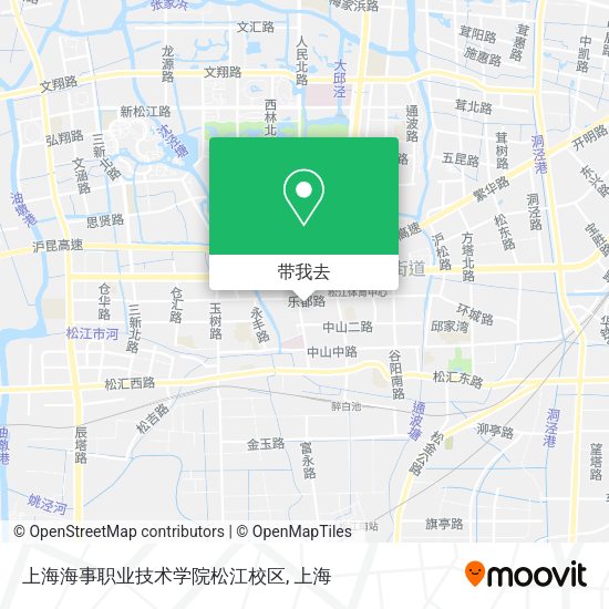 上海海事职业技术学院松江校区地图