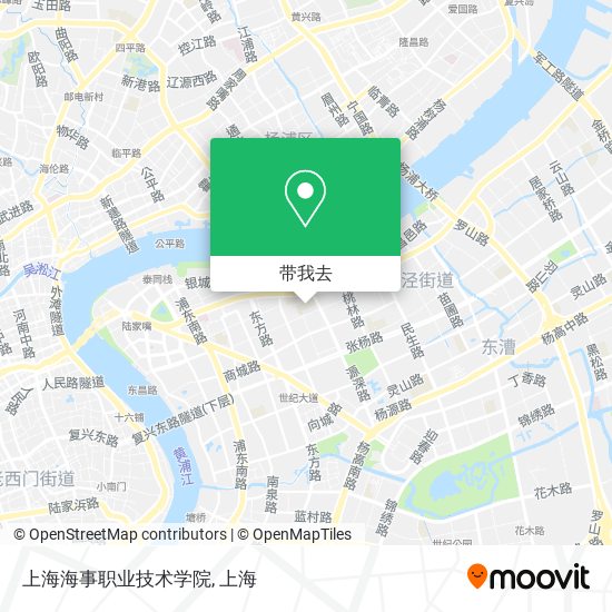 上海海事职业技术学院地图