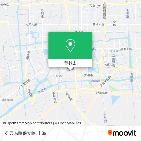 公园东路保安路地图
