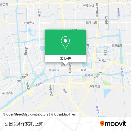 公园东路保安路地图