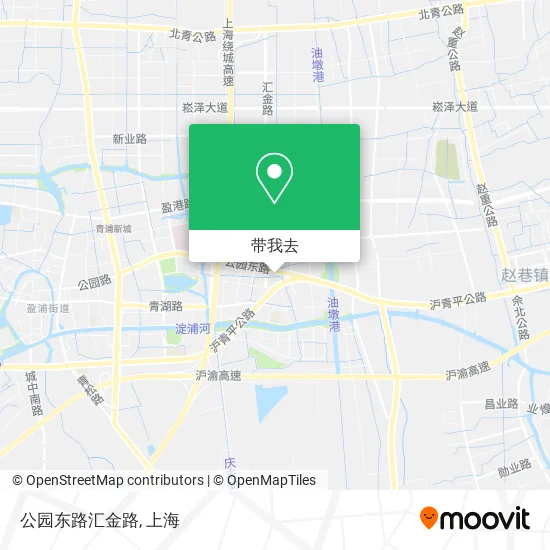 公园东路汇金路地图