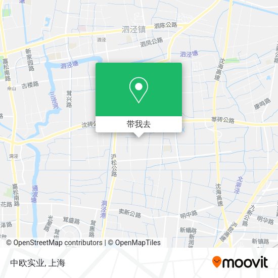 中欧实业地图