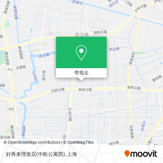 好再来理发店(中欧公寓西)地图